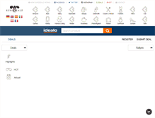 Tablet Screenshot of eurodealz.com